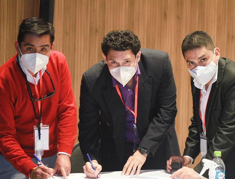 carlos terrazas acta camara inmobiliaria de bolivia santa cruz convención roberto Fernández